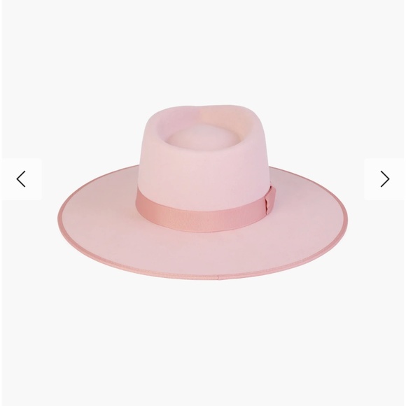 Light pink fedora main image 4